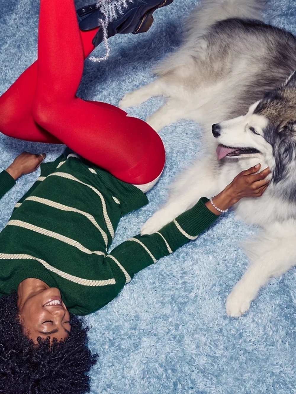 Aerie Softest Luxe Crew Sweater - Rugged Green - Picture 6 of 6